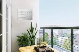 Tuinposter Kookschema 40x30 cm