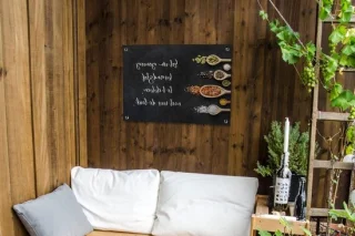 Tuinposter spreuken keuken quotes