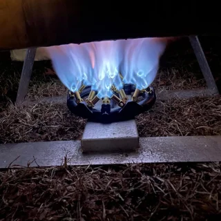Universeel Messing Gasbrander Mondstukken Set - 5 Propaan Jet Tips