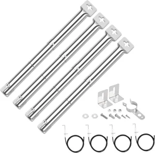 Universele RVS branders vervangingsset (4 stuks)