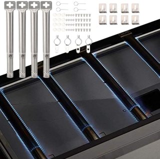 Wat vinden we goed aan de Universele RVS Grillbranderset - 4-delig