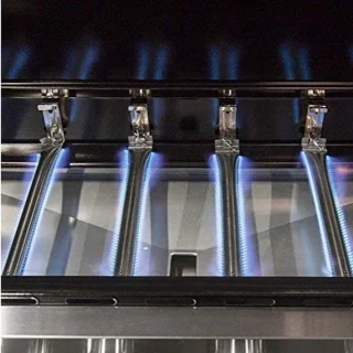 Verstelbare RVS Tube Branders voor Universele BBQ Gasgrills - Vervangingsset voor Grill, Barbecue en Buitenkeuken (29,5 tot 44,5 CM, 3 Stuks)