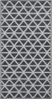 vidaXL Arakil buitenkleed 120x180 cm zwart