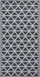 vidaXL Arakil buitenkleed 120x180 cm zwart