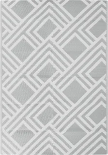 vidaXL Arakil Buitenkleed 160x230 cm Grijs