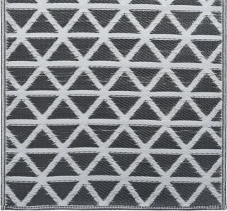 vidaXL ARAKIL Buitenkleed 160x230 cm zwart