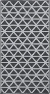 vidaXL ARAKIL Buitenkleed 160x230 cm zwart