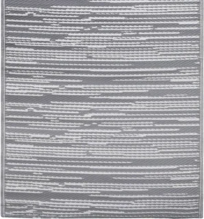 vidaXL Arakil Buitenkleed 190x290 cm Grijs