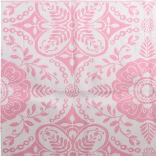 vidaXL ARAKIL Buitenkleed 190x290 cm roze