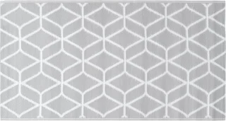 vidaXL Arakil Buitenkleed 80x150 cm Grijs