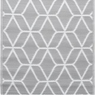 vidaXL Arakil Buitenkleed 80x150 cm Grijs