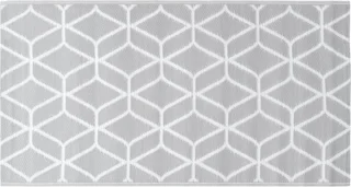 vidaXL Arakil Buitenkleed 80x150 cm Grijs