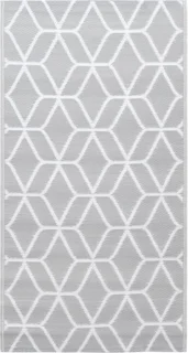 vidaXL Arakil Buitenkleed 80x150 cm Grijs