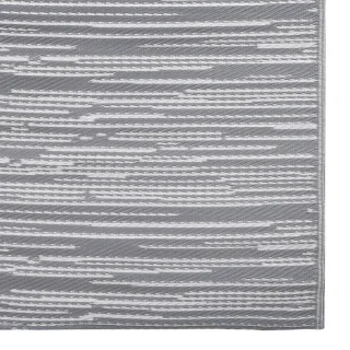 vidaXL Arakil Buitenkleed 80x150 cm grijs