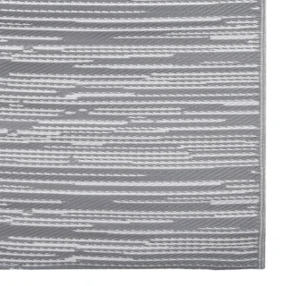 vidaXL Arakil Buitenkleed 80x150 cm grijs