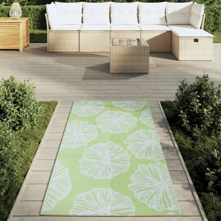 vidaXL ARAKIL Buitenkleed 80x150 cm groen