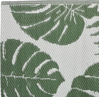 vidaXL ARAKIL Buitenkleed 80x250 cm Groen