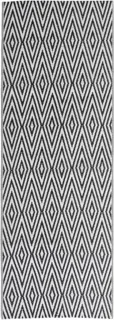 vidaXL ARAKIL Buitenkleed 80x250 cm Zwart