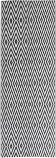 vidaXL ARAKIL Buitenkleed 80x250 cm Zwart