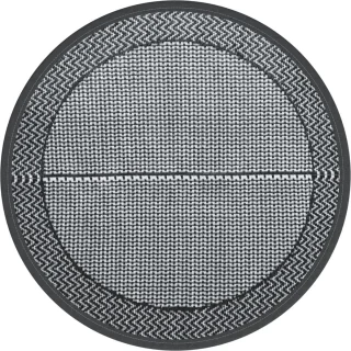 vidaXL ARAKIL Buitenkleed Ø 200 cm Grijs