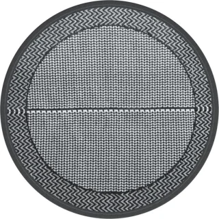 vidaXL ARAKIL Buitenkleed Ø 200 cm Grijs