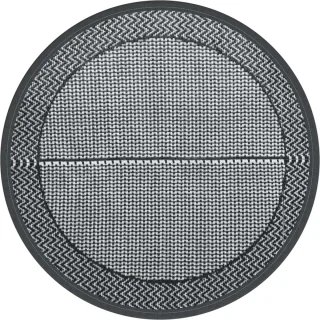 vidaXL ARAKIL Buitenkleed Ø160 cm Grijs