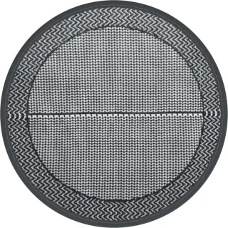 vidaXL ARAKIL Buitenkleed Ø160 cm Grijs