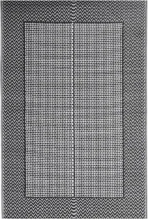 vidaXL ARAKIL buitenspeciaal kleed 140x200 cm zwart