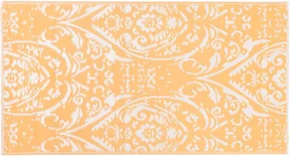 vidaXL ARAKIL buitentapijt 80x150 cm orange wit