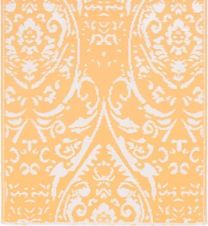 vidaXL ARAKIL buitentapijt 80x150 cm orange wit