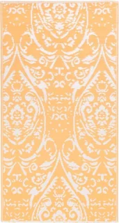 vidaXL ARAKIL buitentapijt 80x150 cm orange wit
