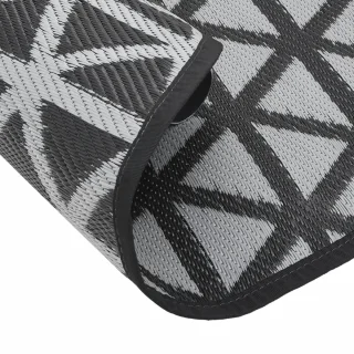 vidaXL ARAKIL buitentapijt Ø160 cm zwart