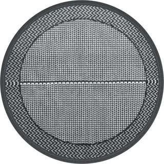 vidaXL ARAKIL Ø120 cm Buitenkleed grijs