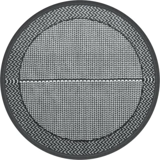 vidaXL ARAKIL Ø120 cm Buitenkleed grijs