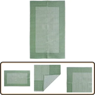 vidaXL Buitenkleed 140x200 cm Groen Polypropyleen