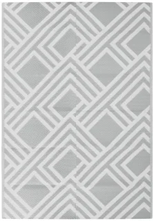 vidaXL Buitenkleed 160x230 cm Grijs
