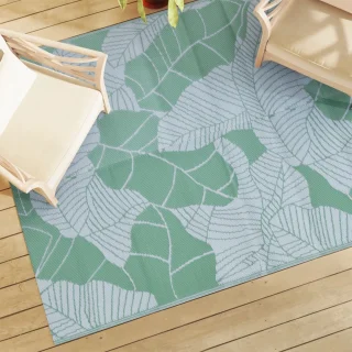 vidaXL Buitenkleed 160x230 cm Groen Polypropeen