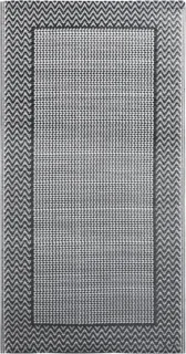vidaXL Buitenkleed 80x150 cm Grijs