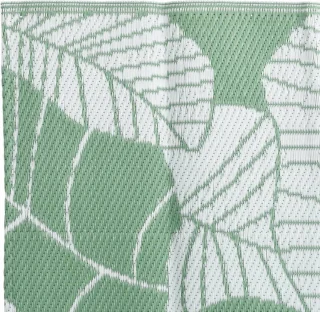 vidaXL Buitenkleed 80x150 cm Groen Polypropeen