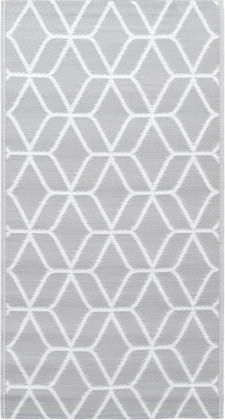 vidaXL Buitenkleed ARAKIL 120x180 cm grijs review