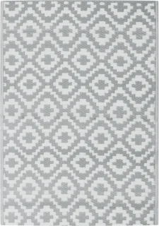vidaXL Buitenkleed ARAKIL 140x200 cm grijs
