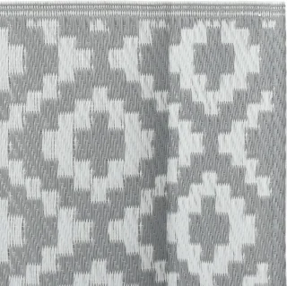 vidaXL Buitenkleed ARAKIL 140x200 cm grijs