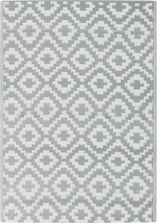 vidaXL Buitenkleed ARAKIL 140x200 cm grijs review