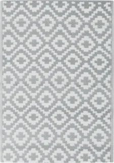 vidaXL Buitenkleed ARAKIL 140x200 cm grijs