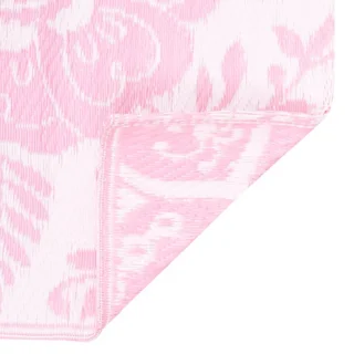 vidaXL Buitenkleed ARAKIL 160x230 cm roze