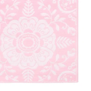vidaXL Buitenkleed ARAKIL 160x230 cm roze