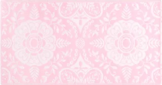 vidaXL Buitenkleed ARAKIL 160x230 cm roze