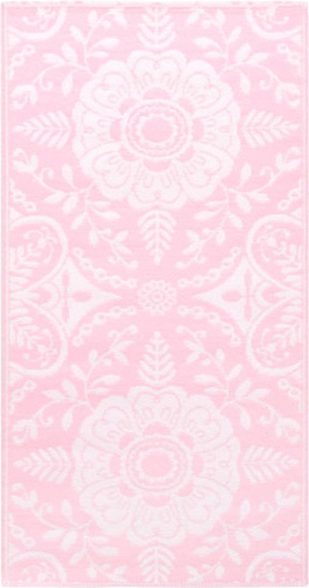 De vidaXL Buitenkleed ARAKIL 160x230 cm roze in één oogopslag