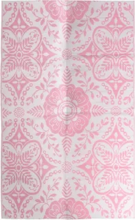 vidaXL Buitenkleed ARAKIL 160x230 cm roze