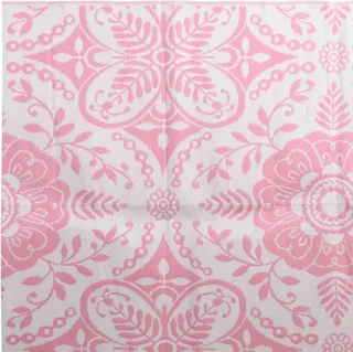 vidaXL Buitenkleed ARAKIL 160x230 cm roze